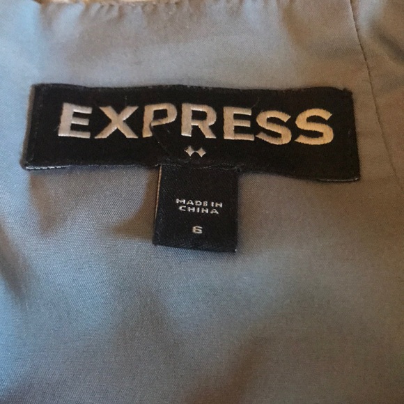 Express Gray Pencil Skirt - Picture 2 of 2